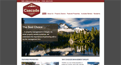 Desktop Screenshot of managedbycascade.com
